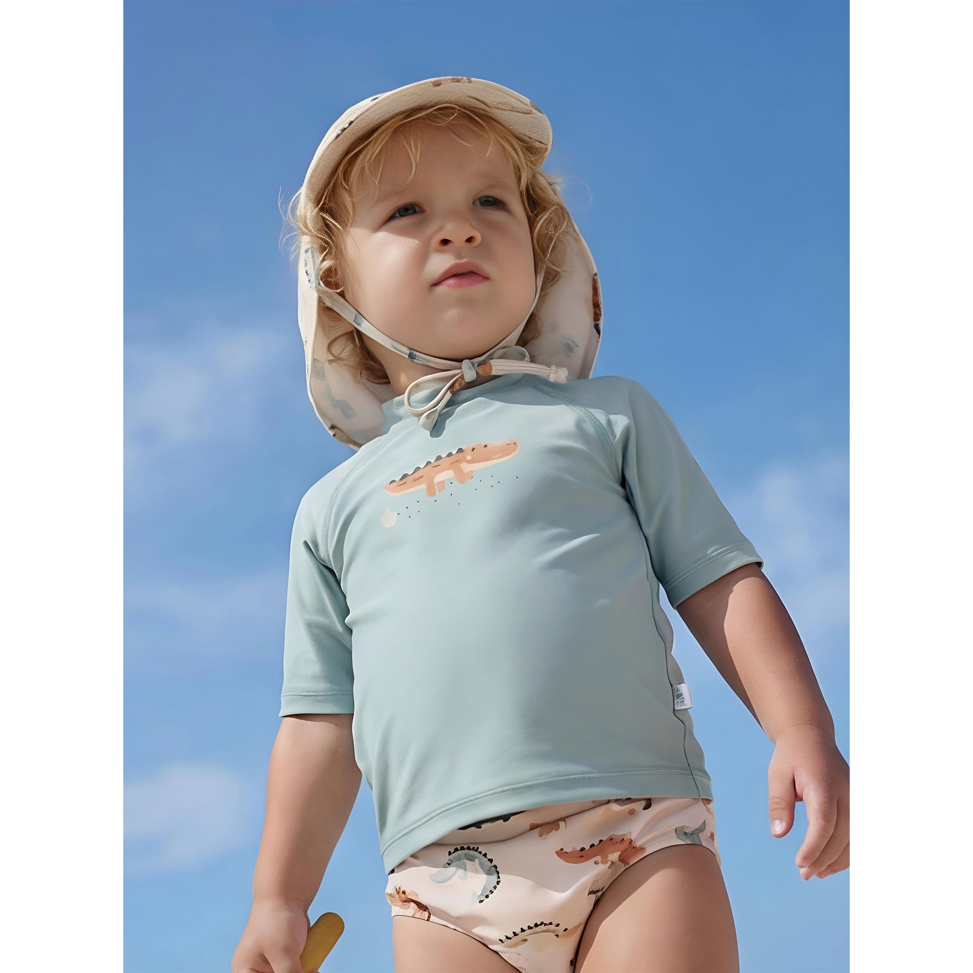 Camiseta con protección solar Caiman Multicolor 6-12m