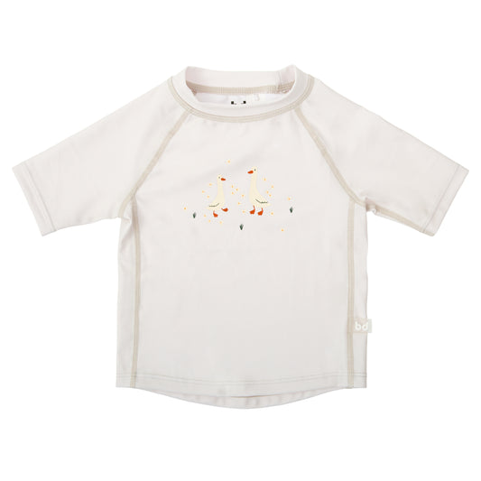 Camiseta con protección solar Guss Blanco Verde 6-12m