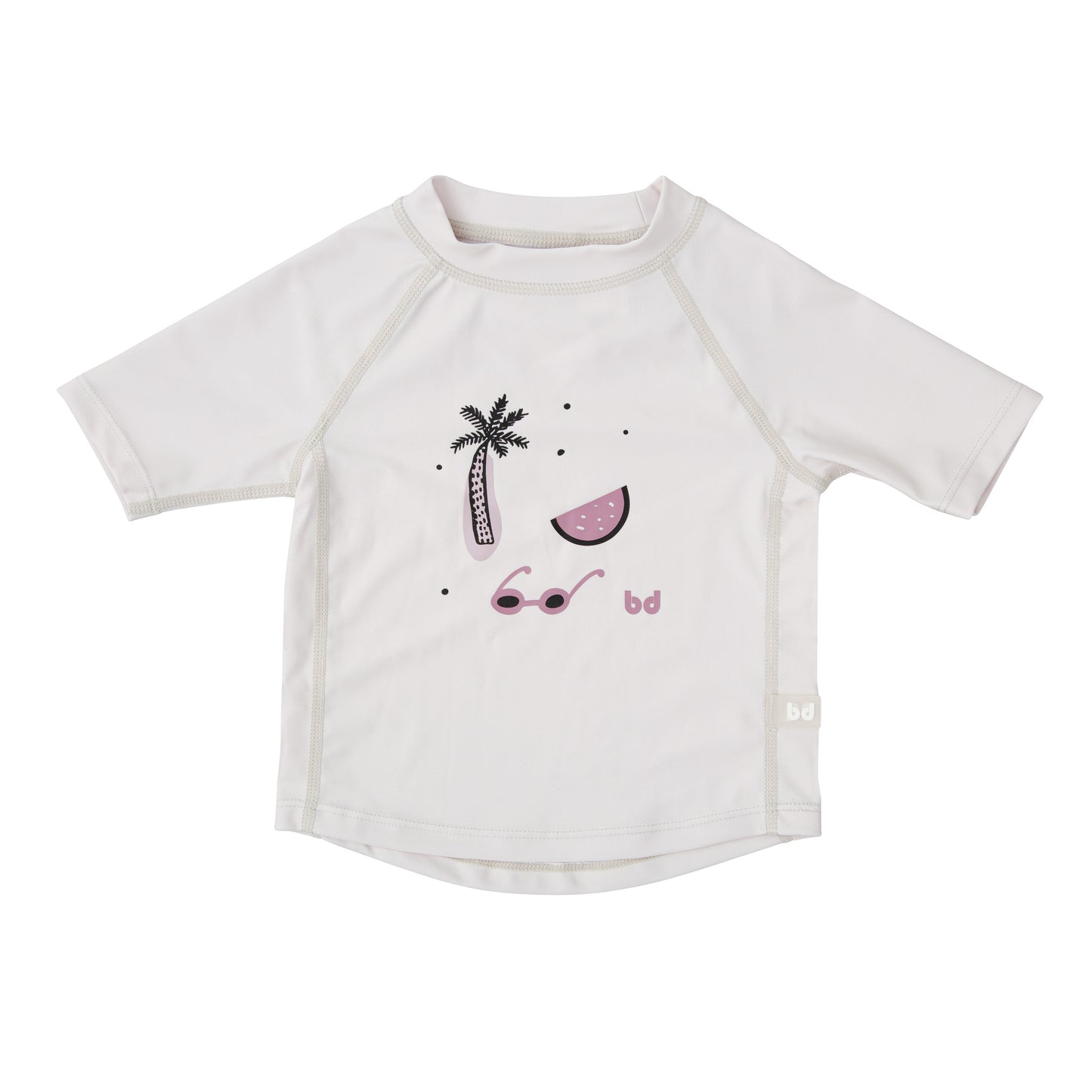 Camiseta con protección solar Hawai Lila 12-24m