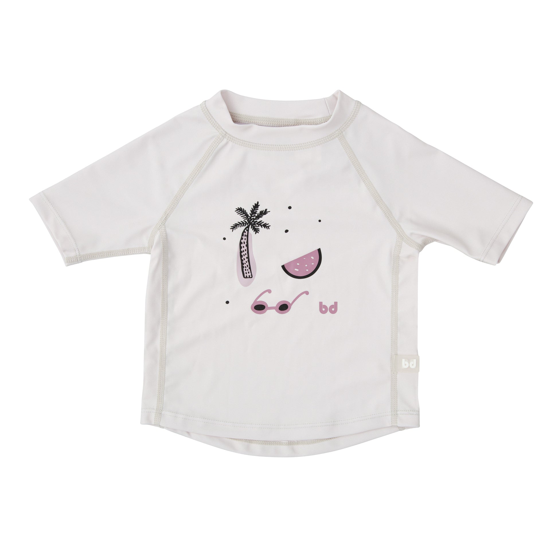 Camiseta con protección solar Hawai Lila 12-24m