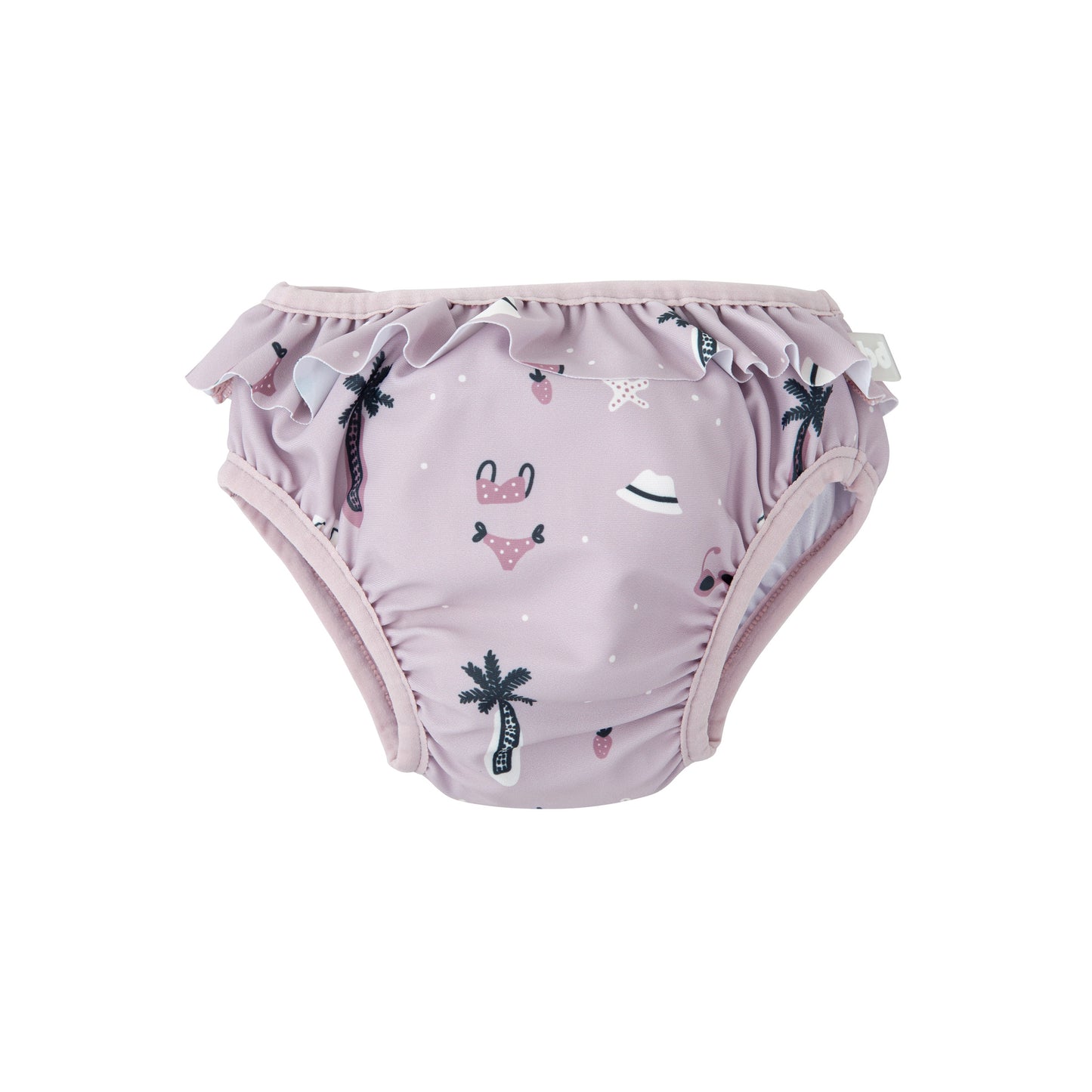Bañador pañal Hawai Lila 6-12m