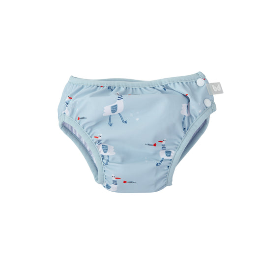 Bañador pañal Gavina Azul 12-18m