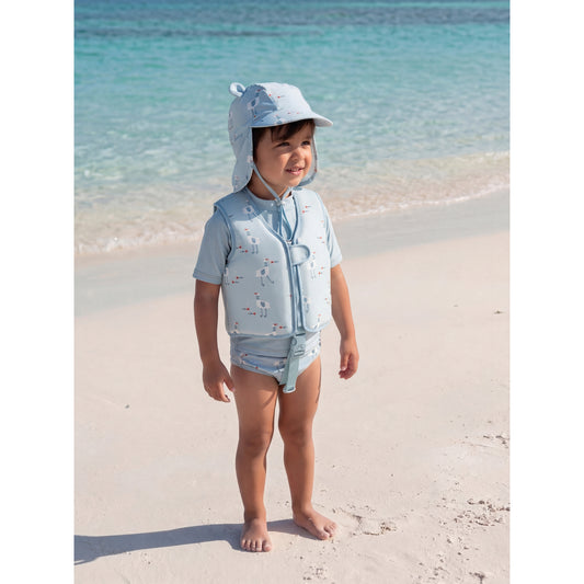 Gorra con protección solar Gavina Azul 1-3a 2