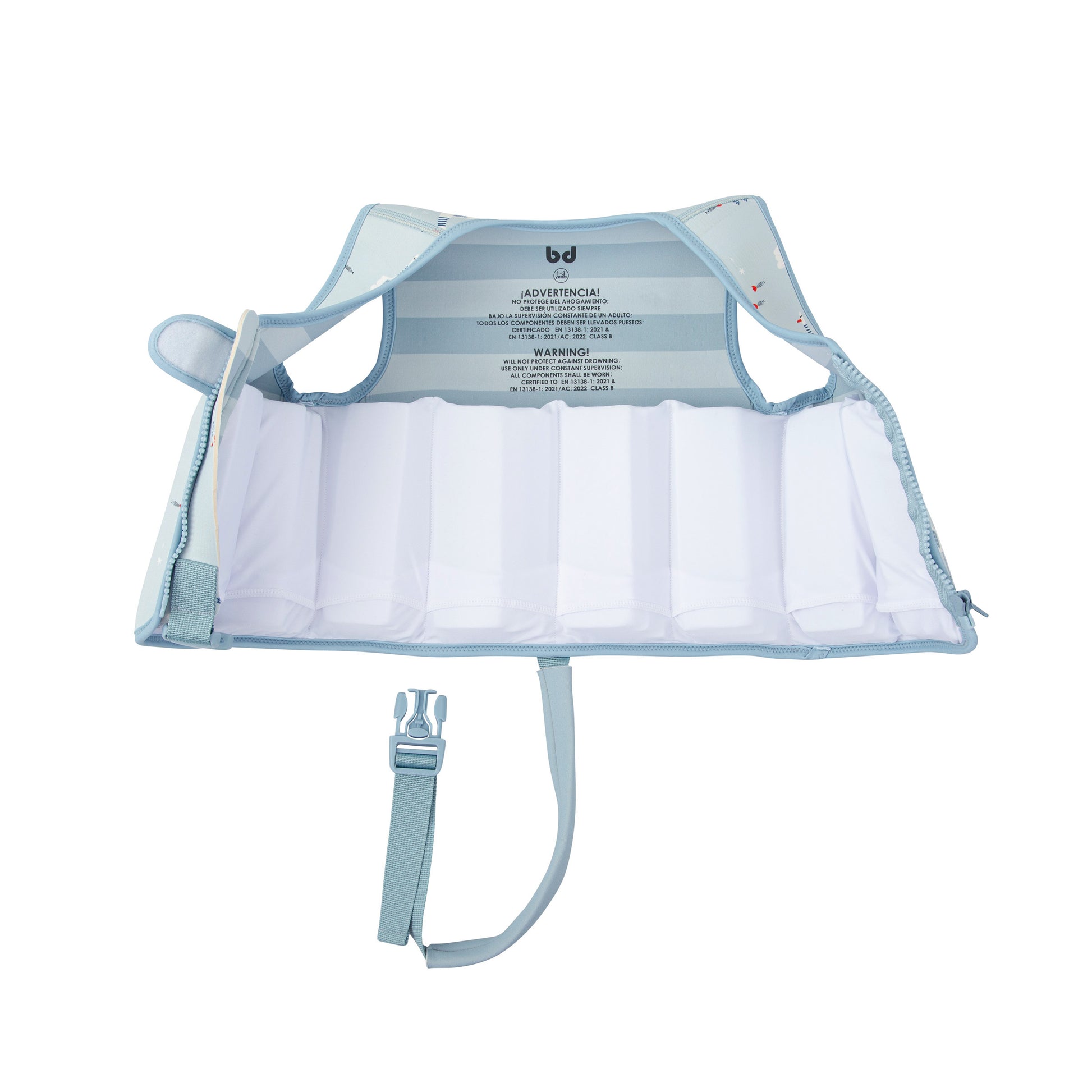 Chaleco flotador Gavina Azul 1-3a 3