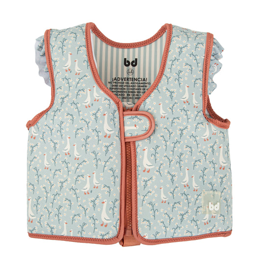 Chaleco flotador Guss Blanco Verde 1-3a