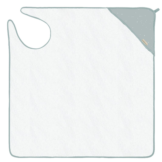 Capa de baño bebé manos libre Dots Verde 100X100