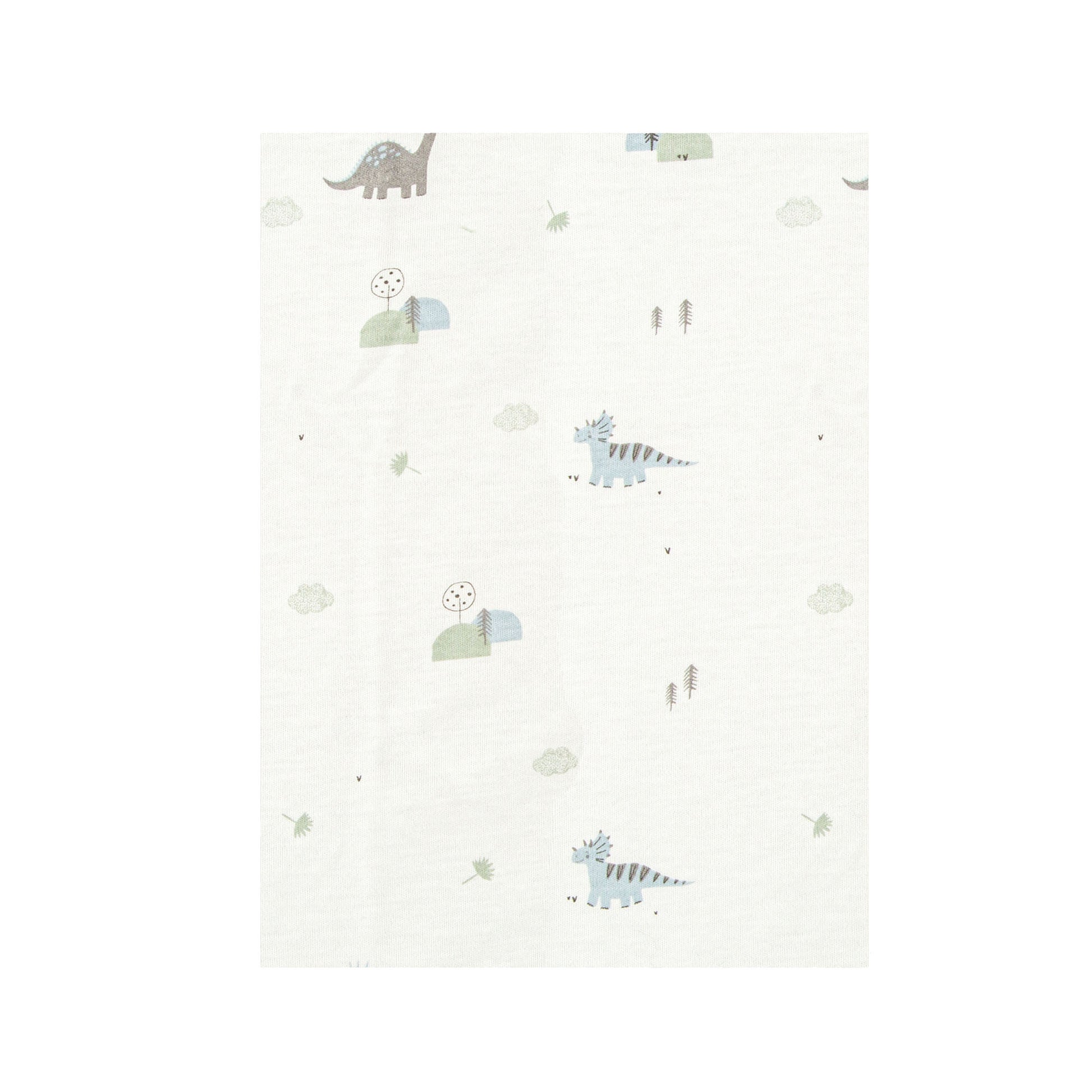 Sabana bajera punto Trex Blanco Verde Minicuna (50x80-90)