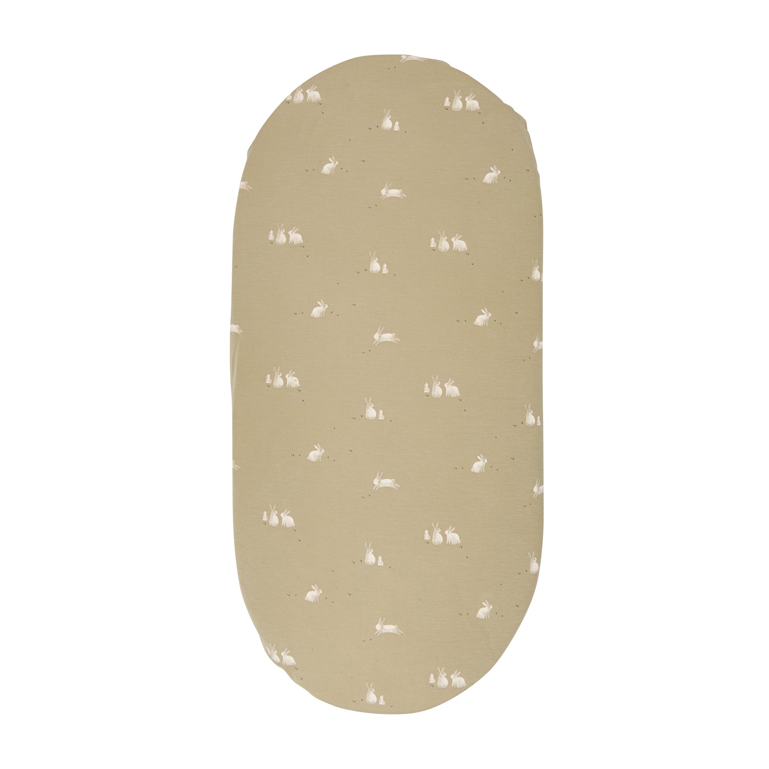 Sabana bajera punto Bunny VM Verde Musgo Coche (40x80) 2