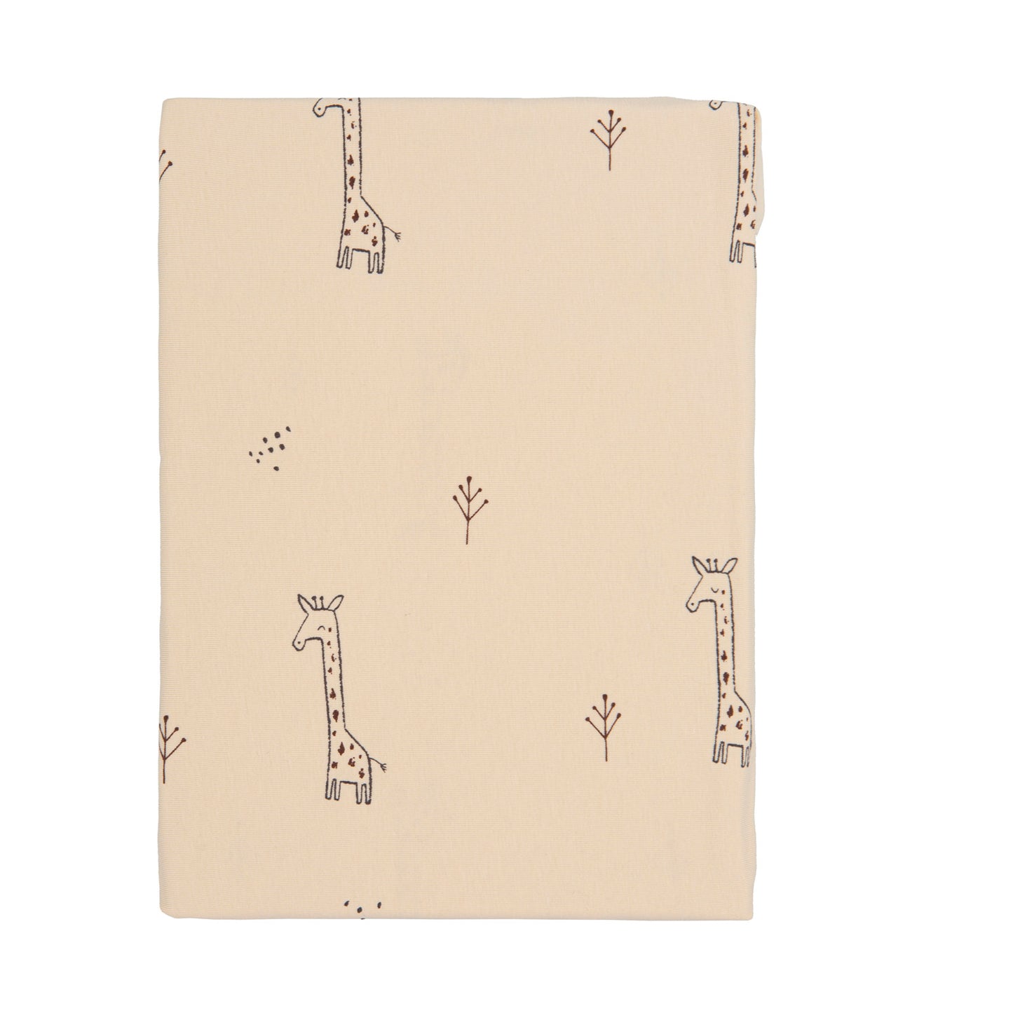 Bajera de Punto Giraffe Choco Maxicuna (70x140)*