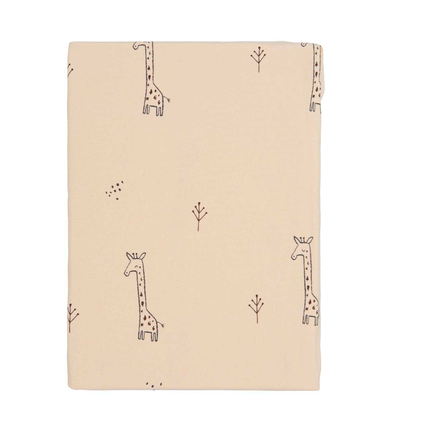 Bajera de Punto Giraffe Choco Maxicuna (70x140)*