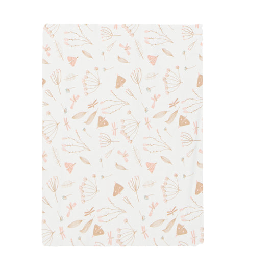 Sabana bajera punto Cotage Rosa Maxicuna (70x140)*