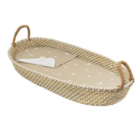 Sabana bajera + Secababas Bunny VM Verde Musgo Coche (40x80)