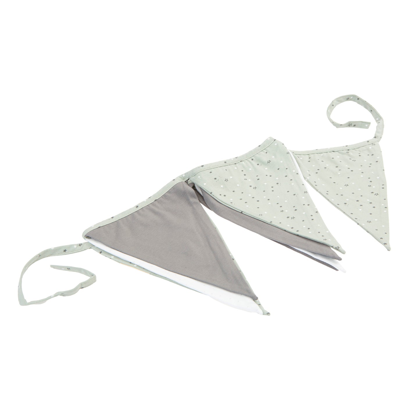 Guirnalda decorativa banderines Planet Verde 220 2