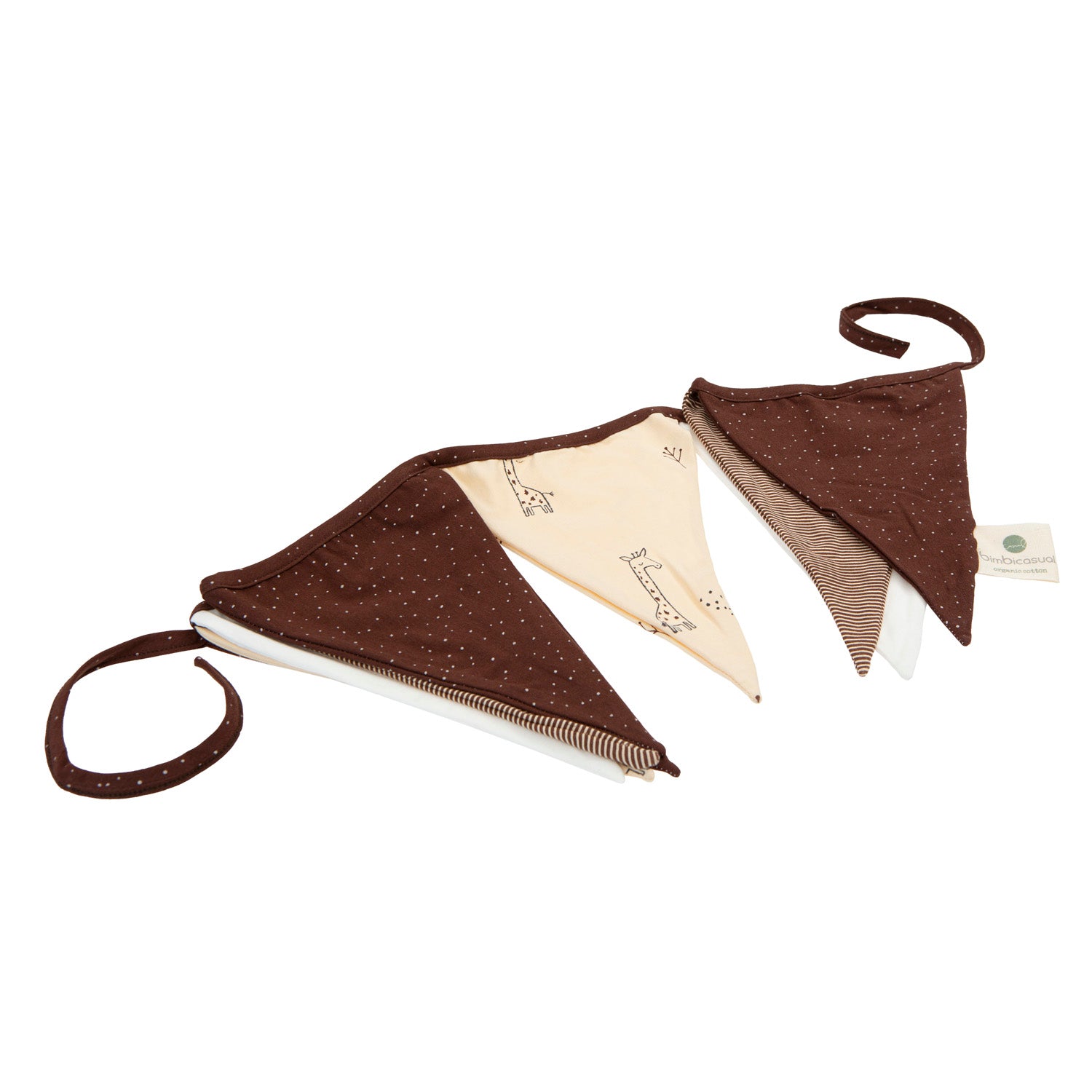 Guirnalda decorativa banderines Giraffe Choco 220 2