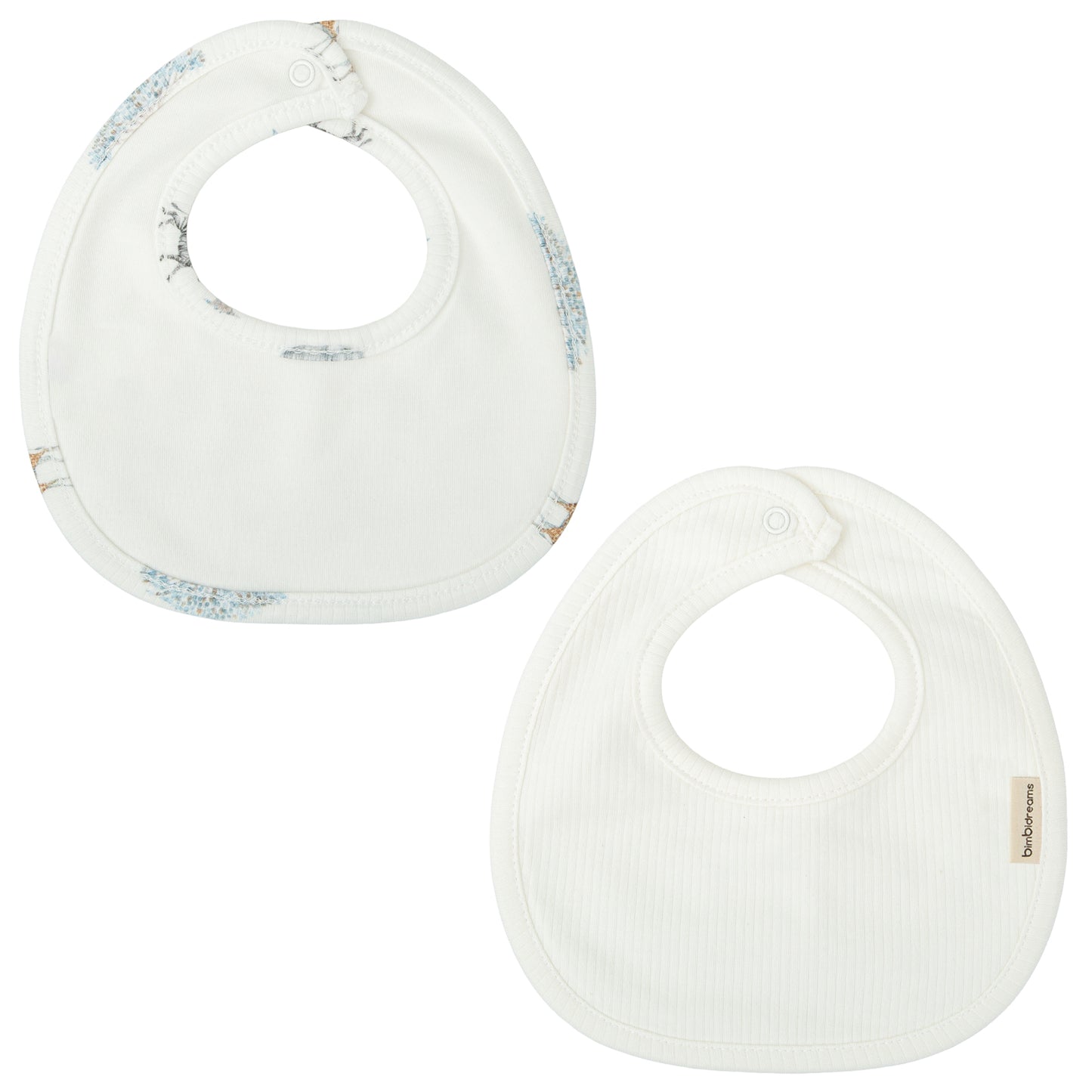 Babero pack 2 Tanzania Blanco 19x19