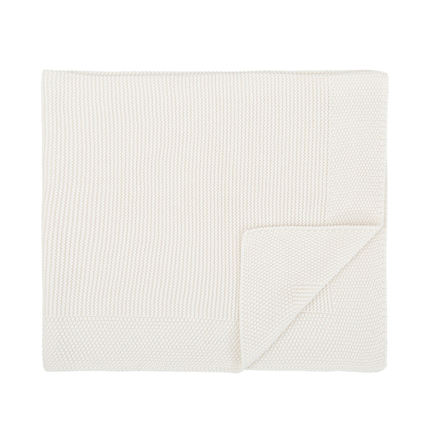 Toquilla Tricot 100% Algodon Basics Blanco 75x90