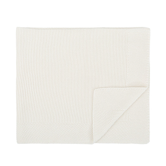Toquilla Tricot 100% Algodon Basics Blanco 75x90