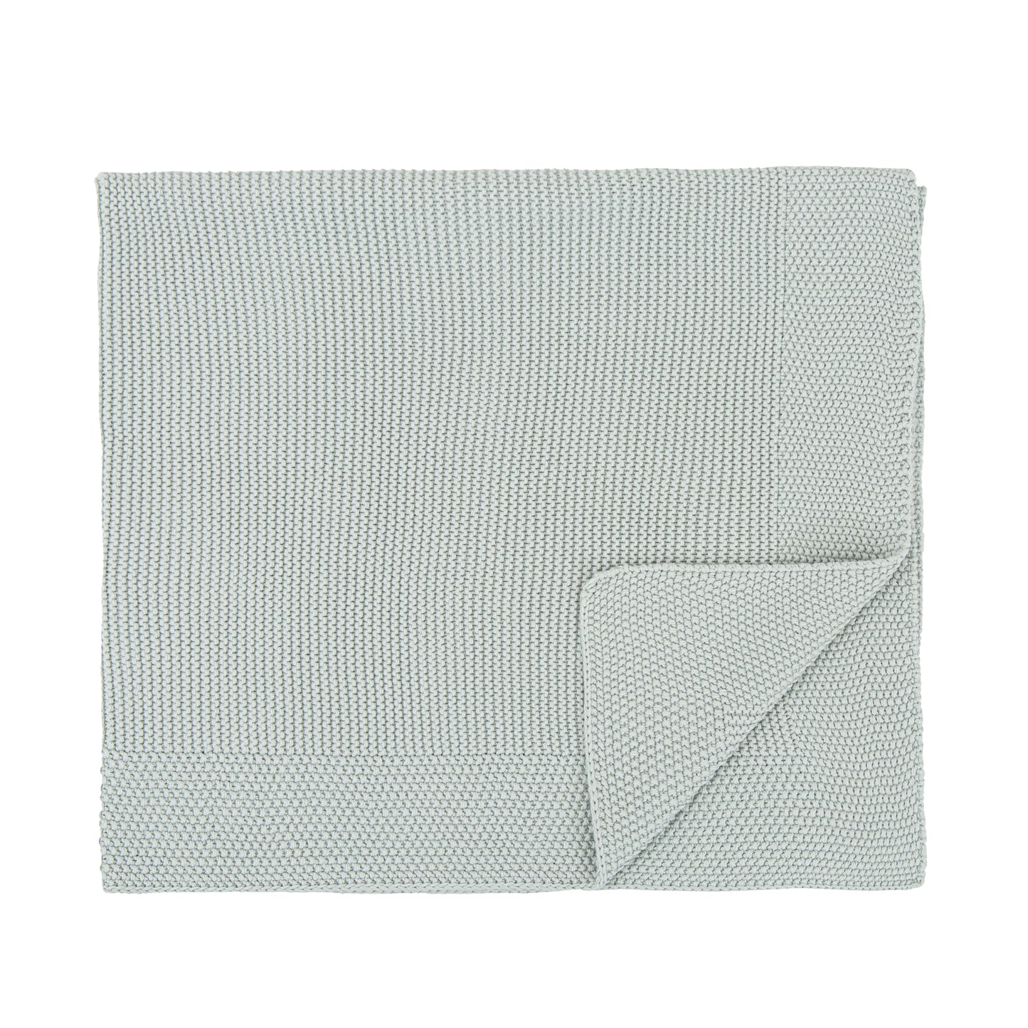 Toquilla Tricot 100% Algodon Basics Menta 75x90