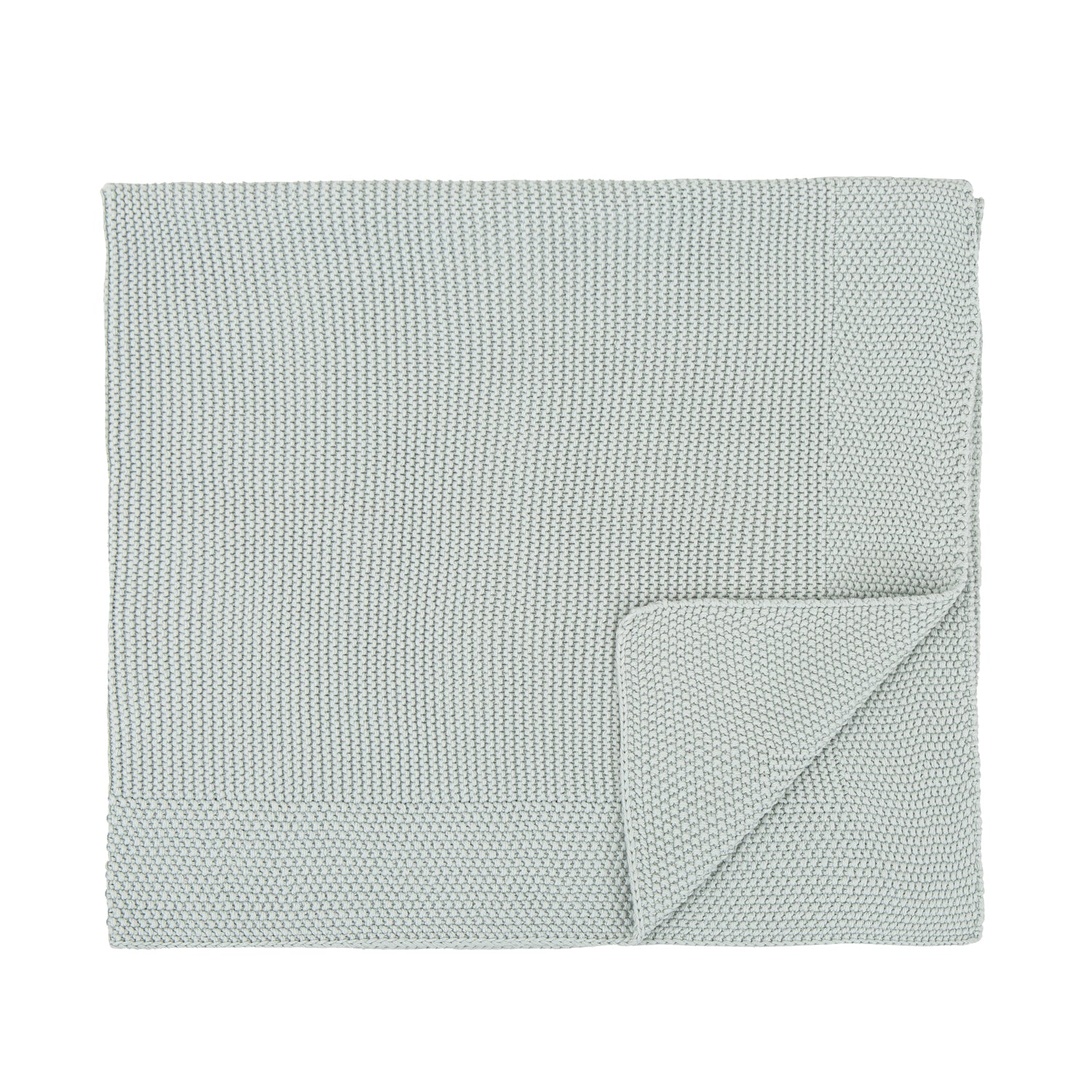 Toquilla Tricot 100% Algodon Basics Menta 75x90