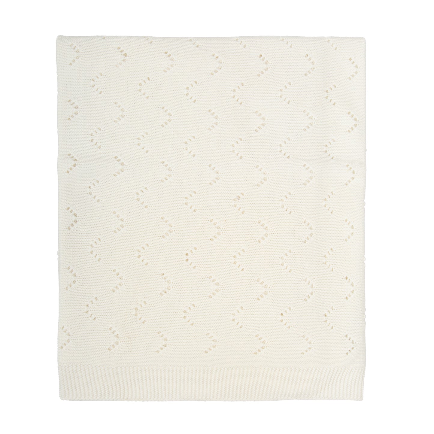 Toquilla tricot Bambu New Blanco 75x90