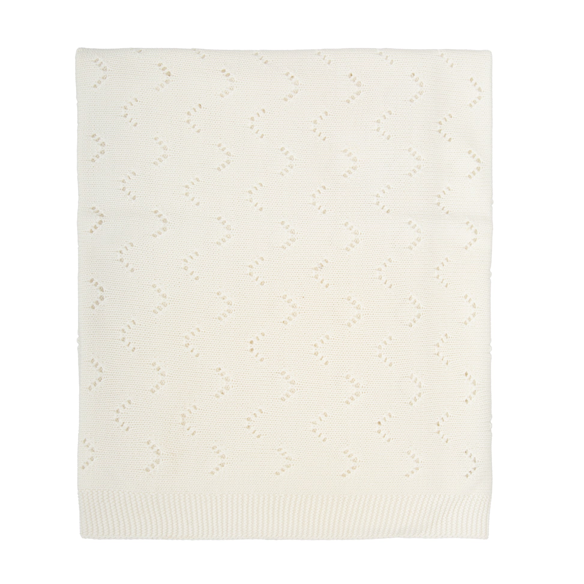 Toquilla tricot Bambu New Blanco 75x90