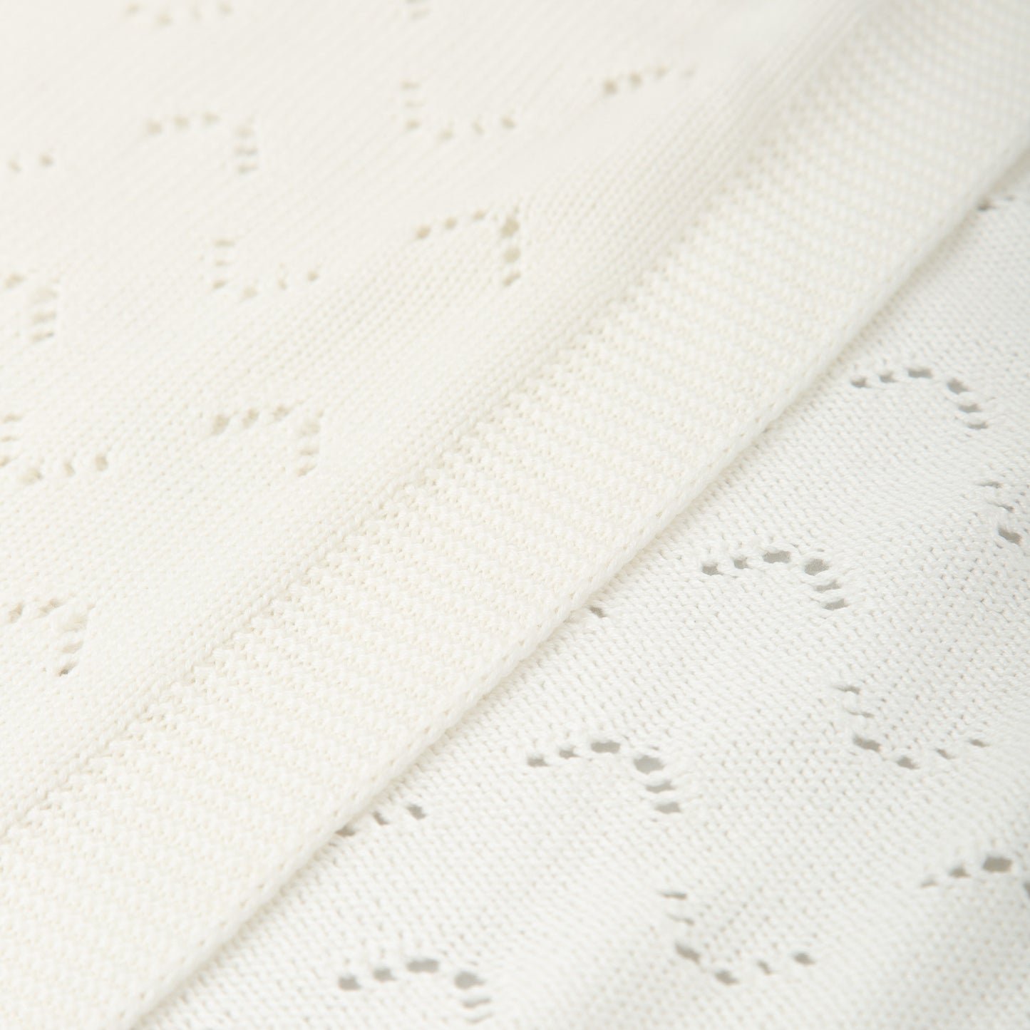 Toquilla tricot Bambu New Blanco 75x90