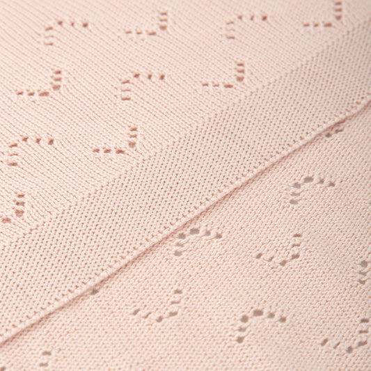 Toquilla tricot Bambu New Rosa 75x90