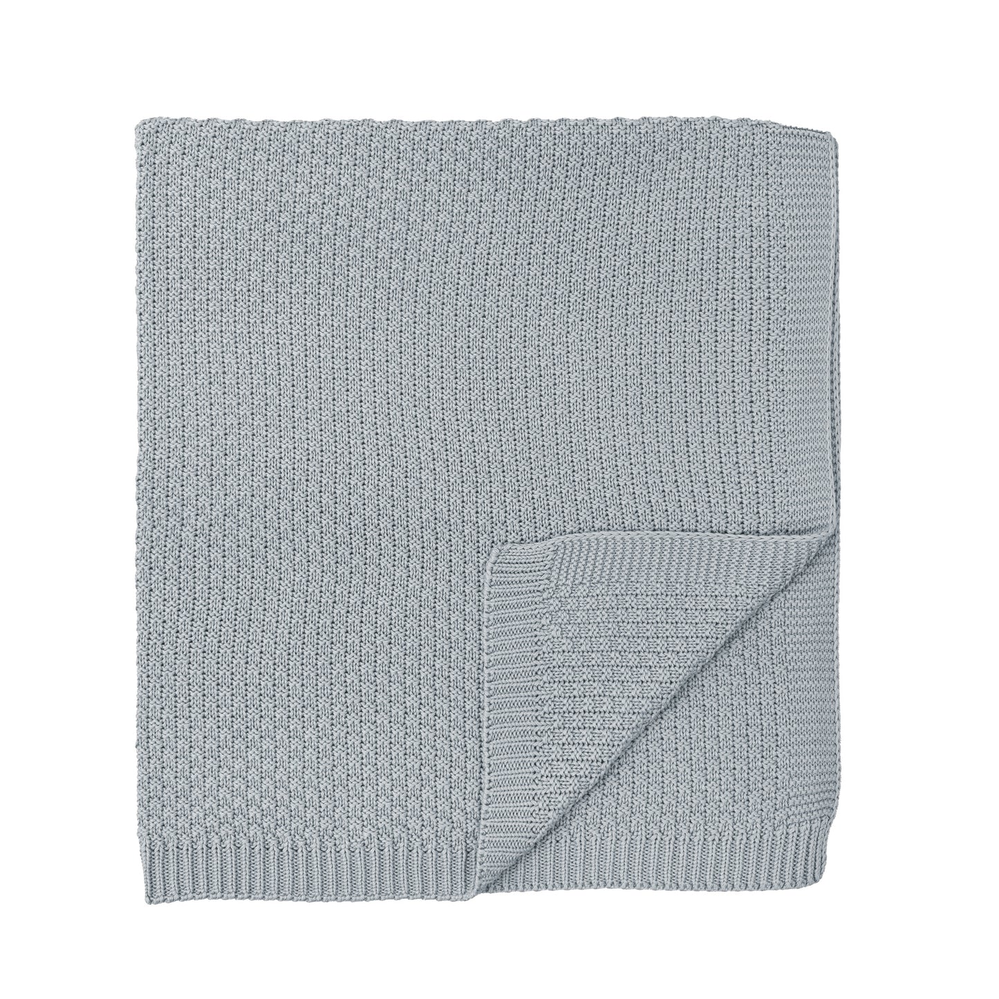 Toquilla para Carro Tricot Bambú AG Azul Grisaceo 75x90