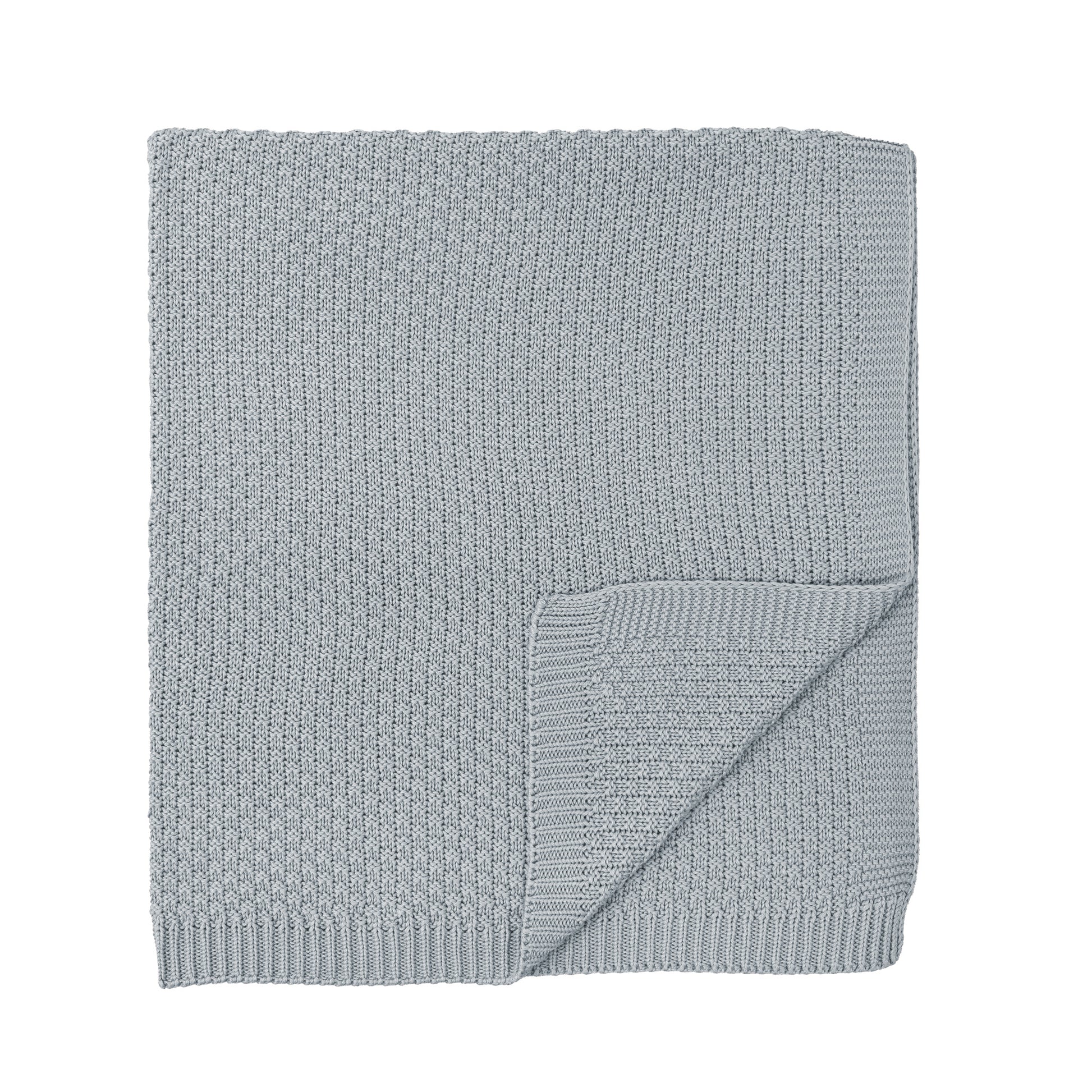 Toquilla para Carro Tricot Bambú AG Azul Grisaceo 75x90