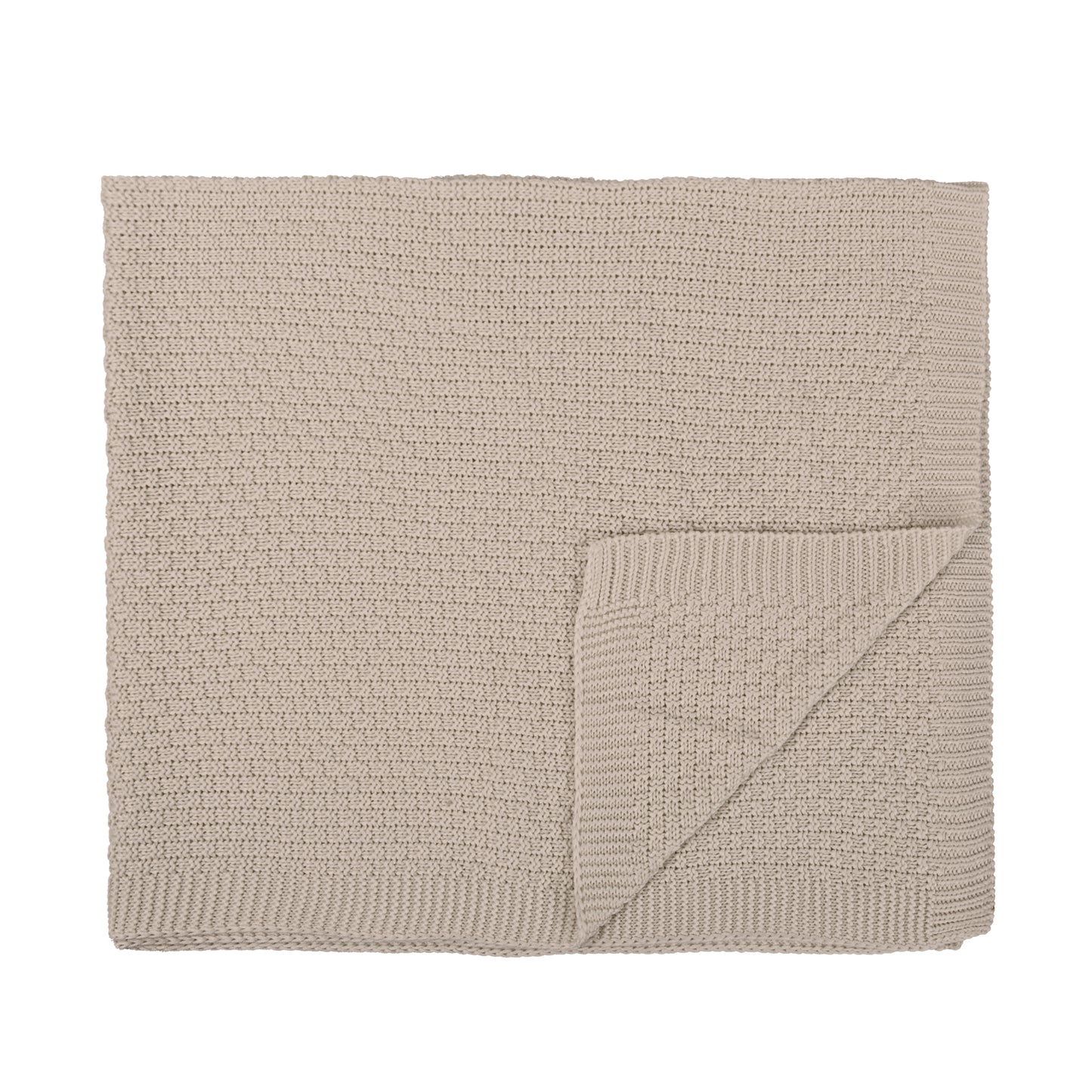 Toquilla para Carro Tricot Bambú GB Gris Beig 75x90