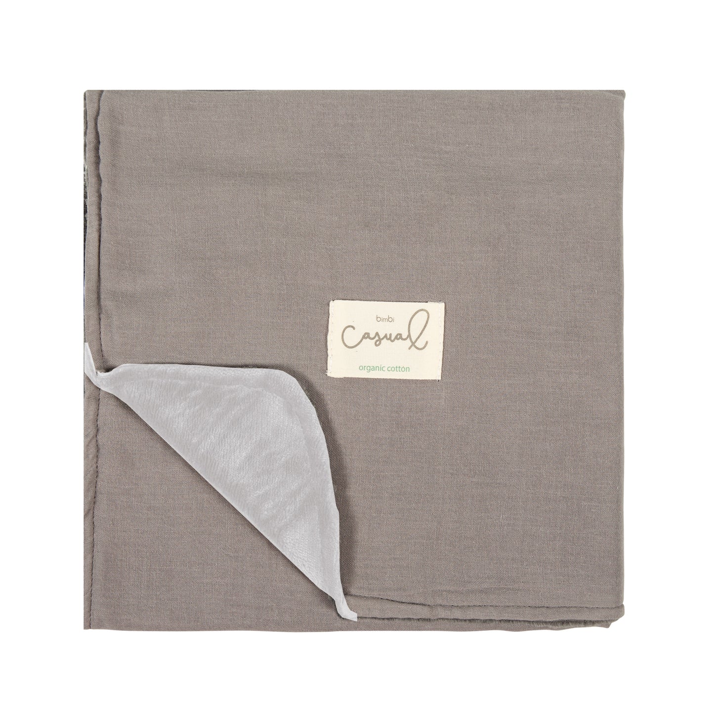 Manta Invierno Stone Washed Basics Marengo 80x90