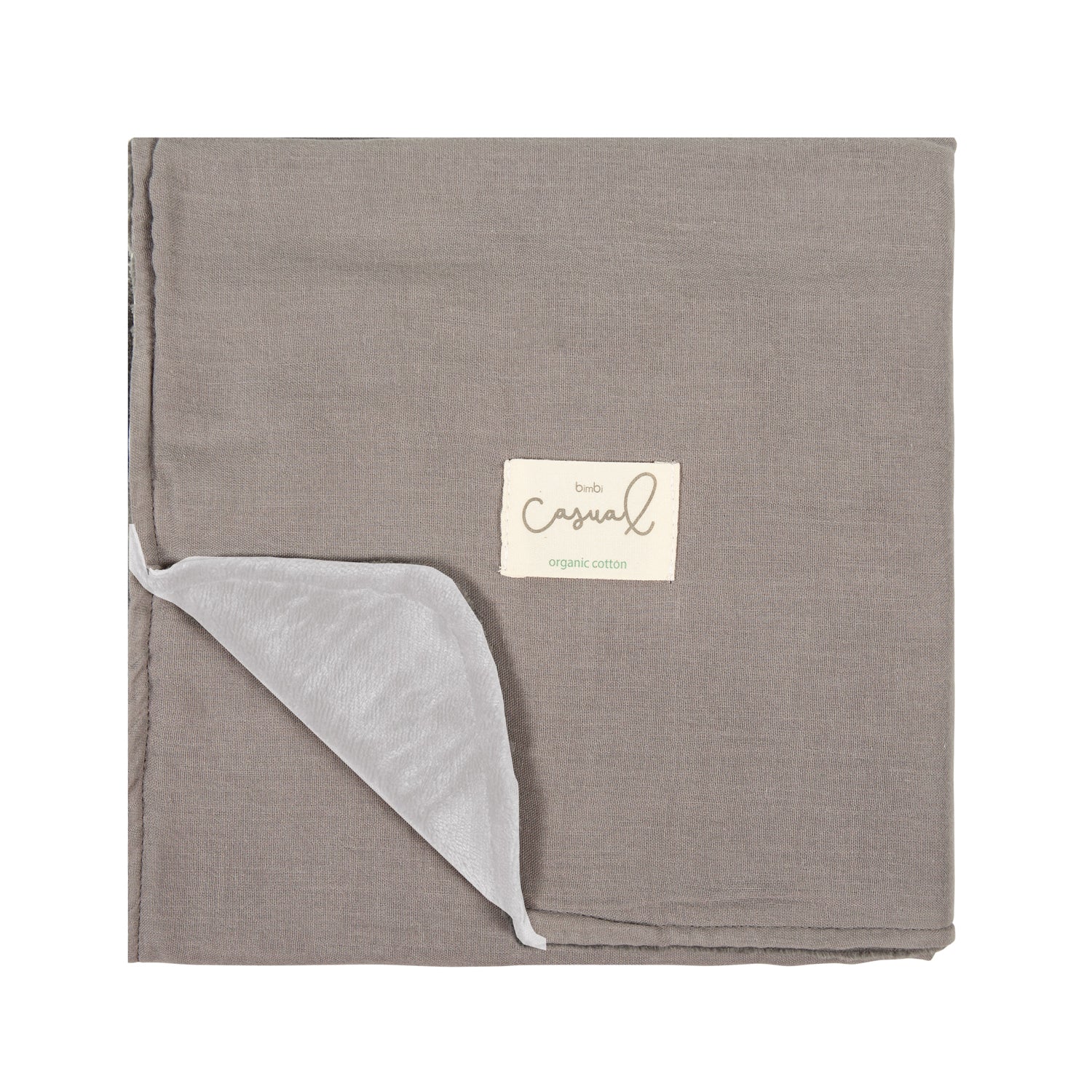 Manta Invierno Stone Washed Basics Marengo 80x90