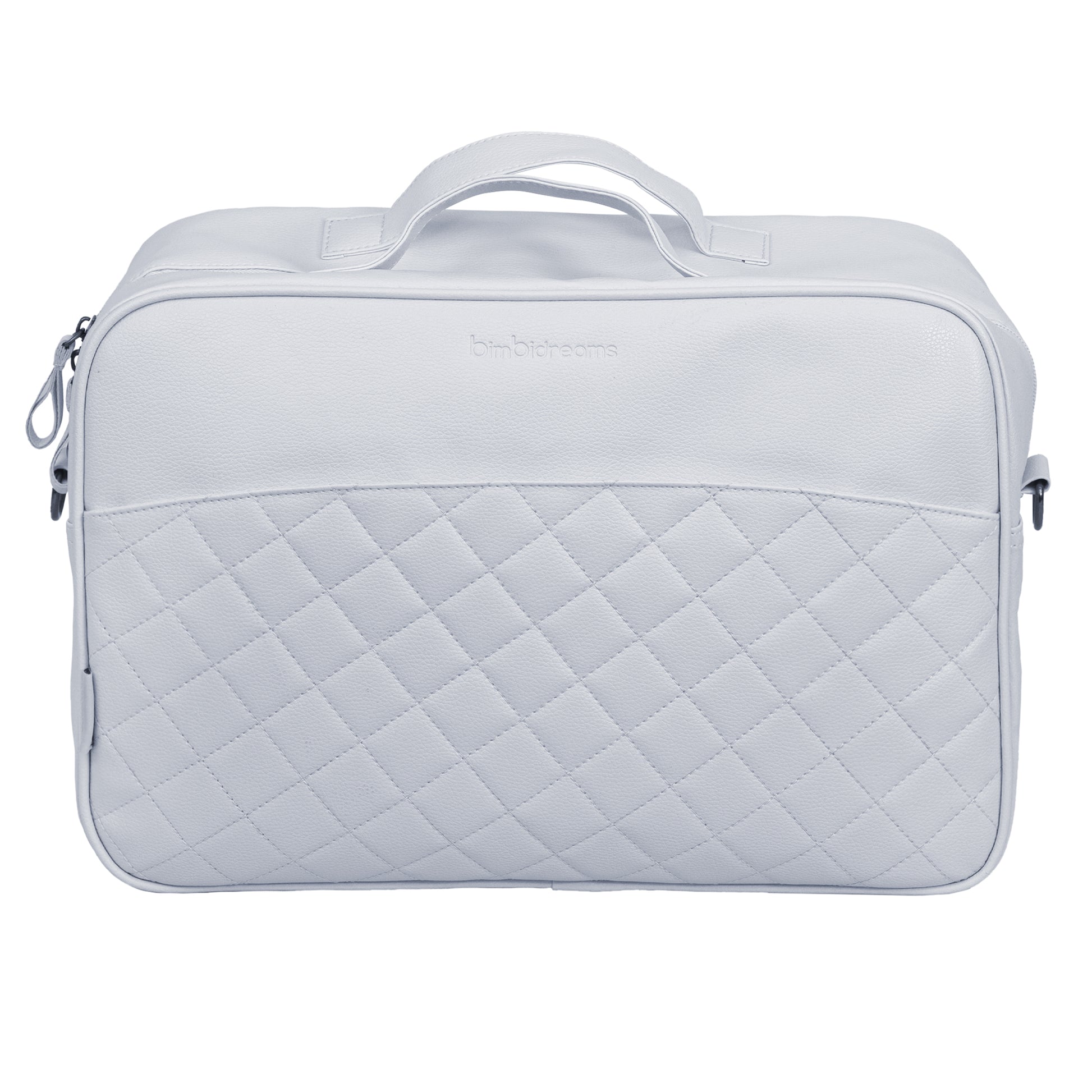 Bolso con cambiador New Quilt Azul 42X30X18X- 52X32