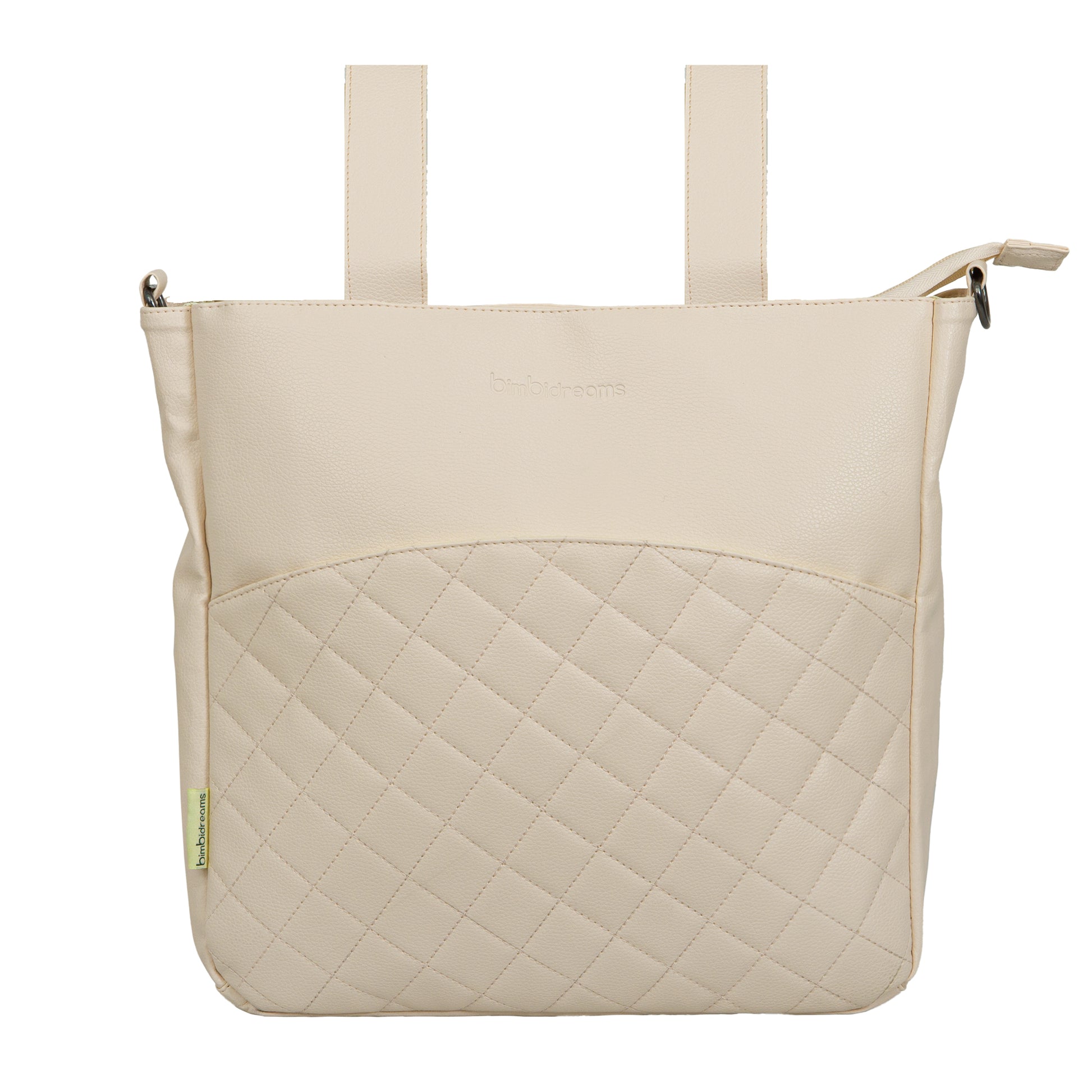 Bolso talega con cambiador  New Quilt Lino 41X35X11 - 52X32
