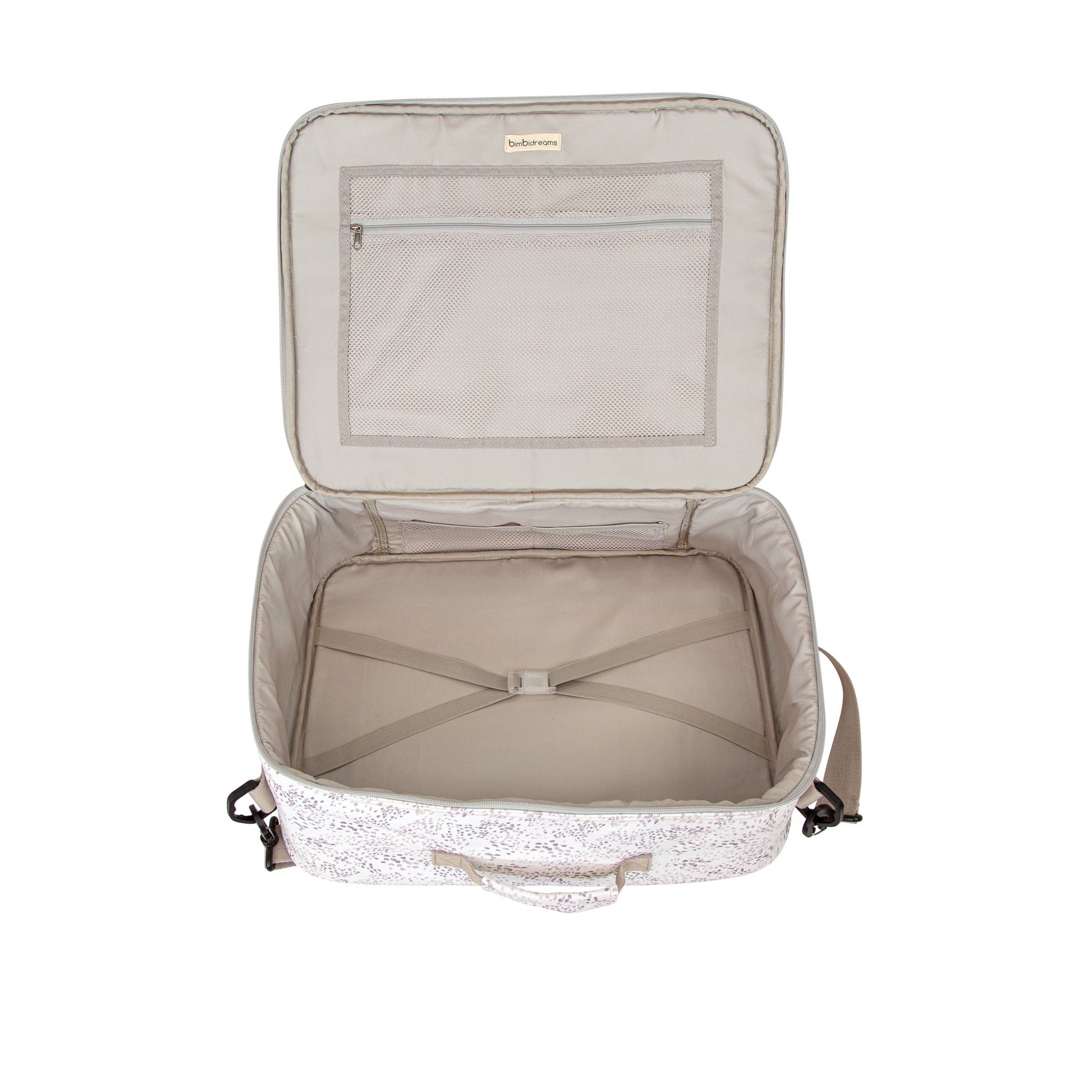 Maleta con cambiador Dots Lino 45x36x16 - 50x38 4