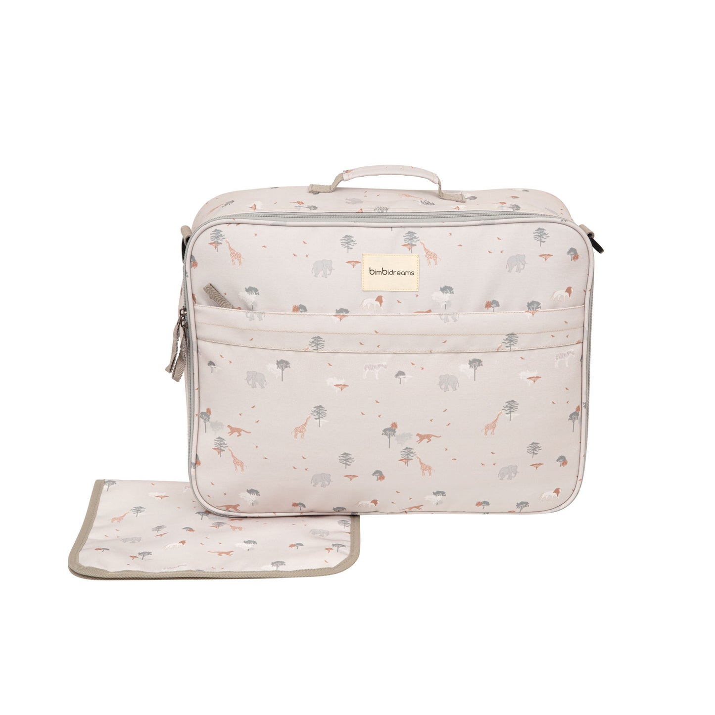 Maleta con cambiador Nairobi Lino 45x36x16 - 50x38