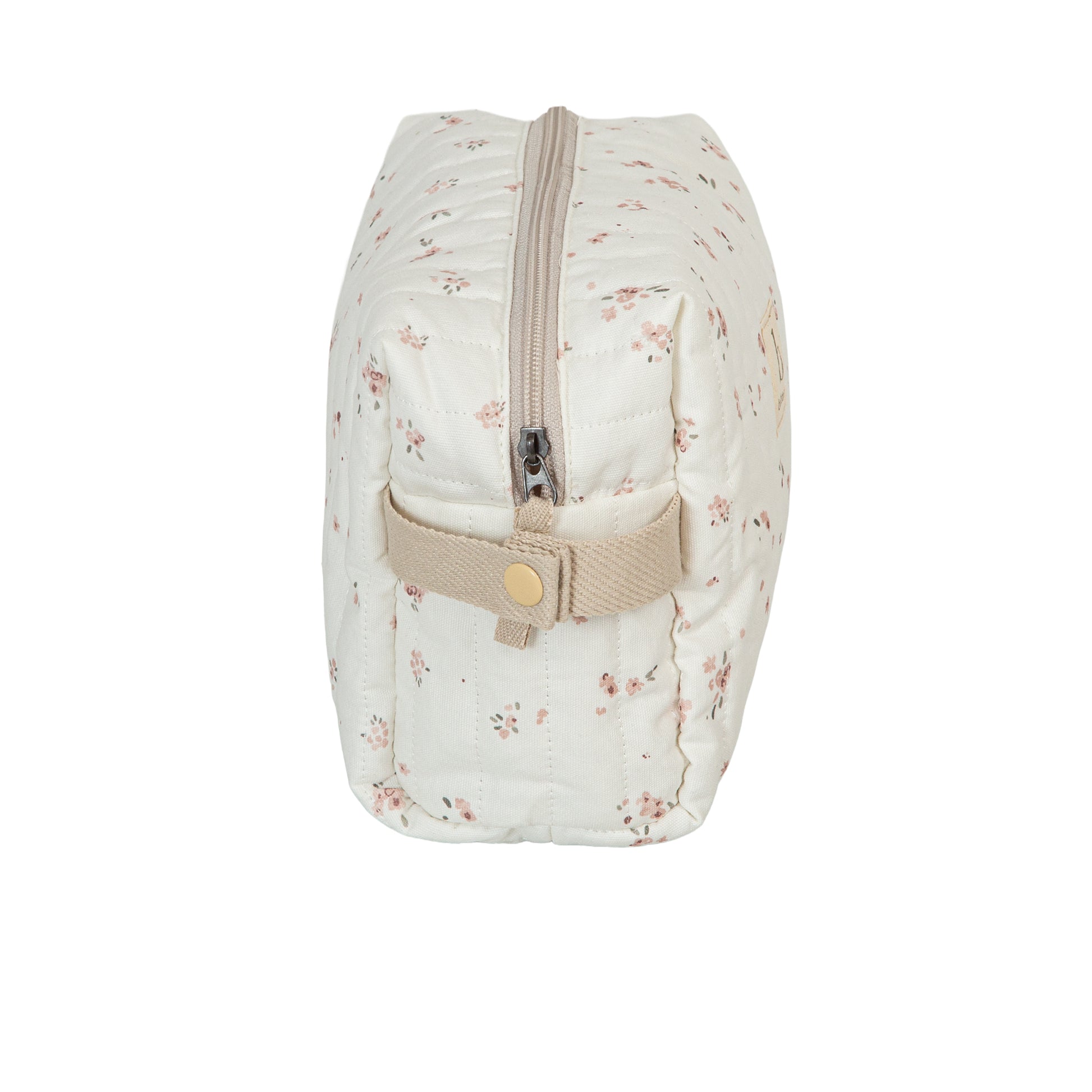 Neceser bebé Monet Blanco Rosa 20x34x8*