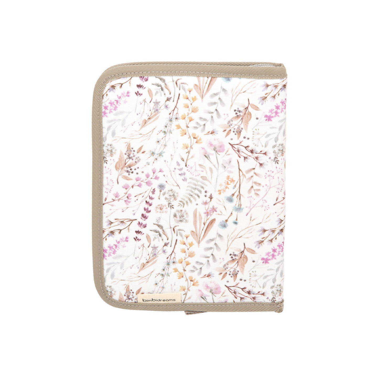 Portadocumentos Niza Blanco Lila 26x19x2