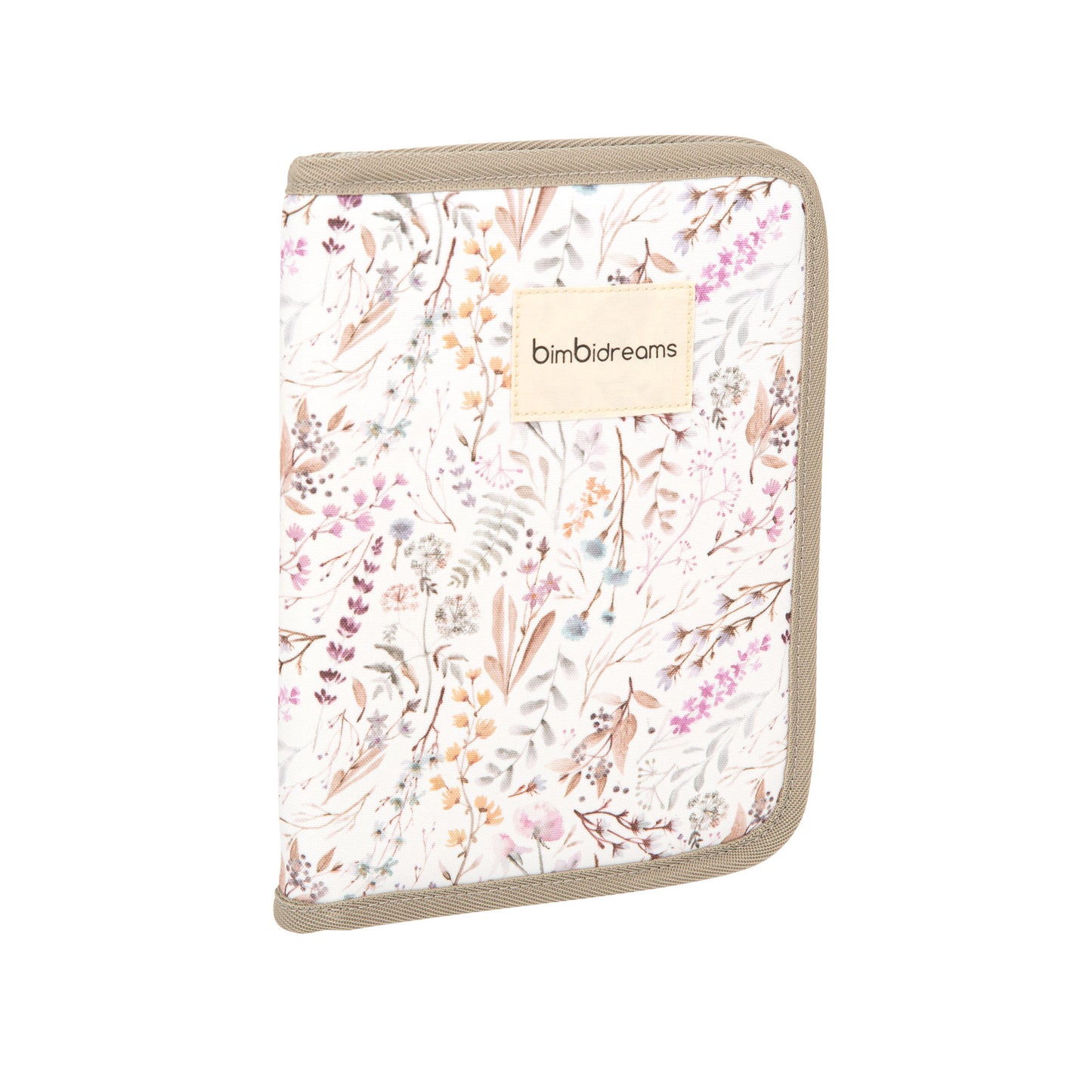 Portadocumentos Niza Blanco Lila 26x19x2