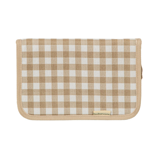 Portadocumentos Vichi Blanco Lino 26x19x2