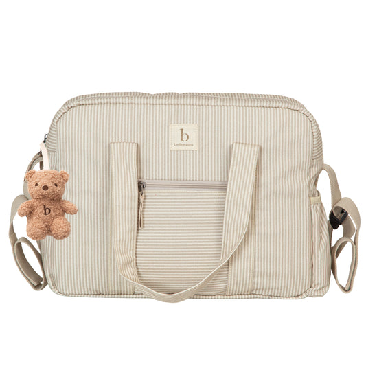Bolso maternal  Veneto Blanco Lino 40x34x18*