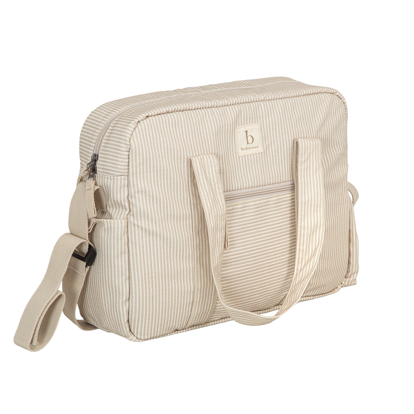 Bolso maternal  Veneto Blanco Lino 40x34x18*