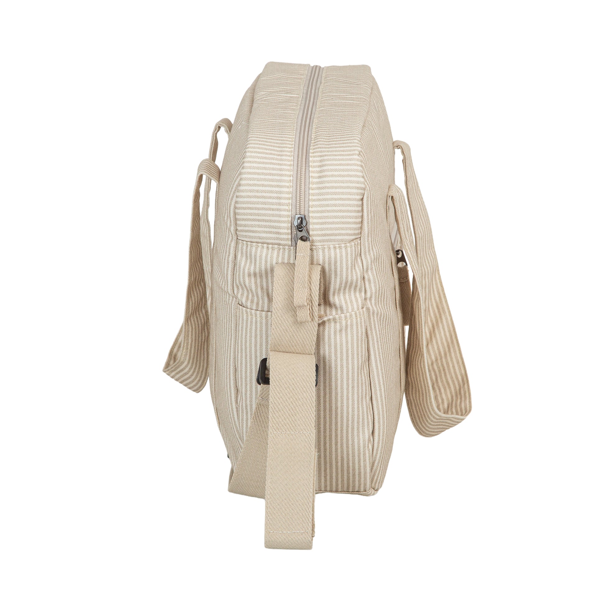 Bolso maternal  Veneto Blanco Lino 40x34x18*