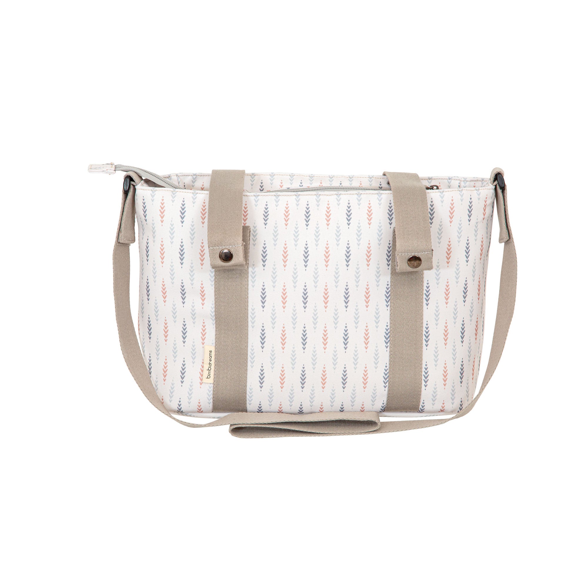 Crossbody con cambiador Etnic Beig 37x24x13 - 52x32 2