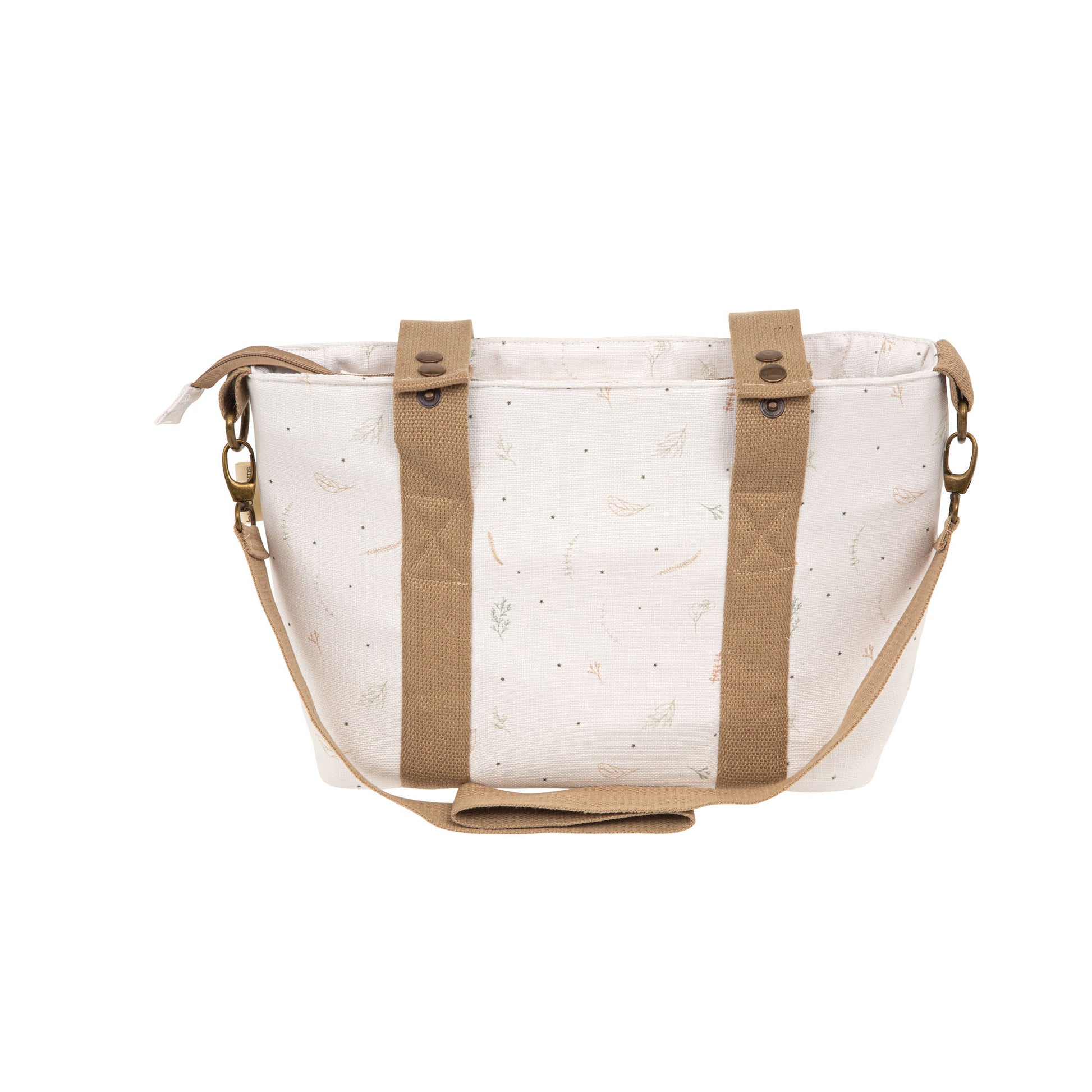 Crossbody con cambiador Botanic Beig 37x24x13 - 52x32 2