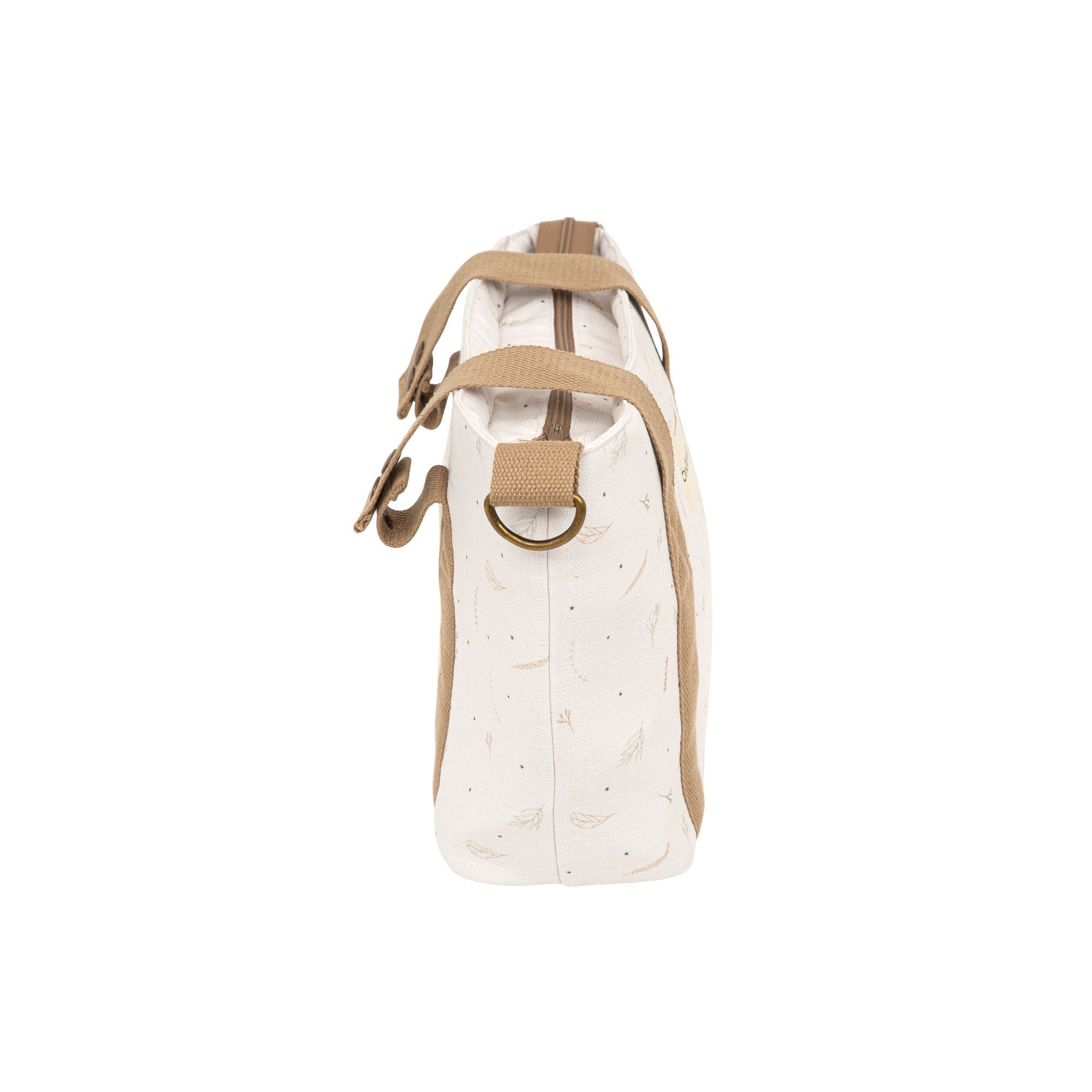 Crossbody con cambiador Botanic Beig 37x24x13 - 52x32 4