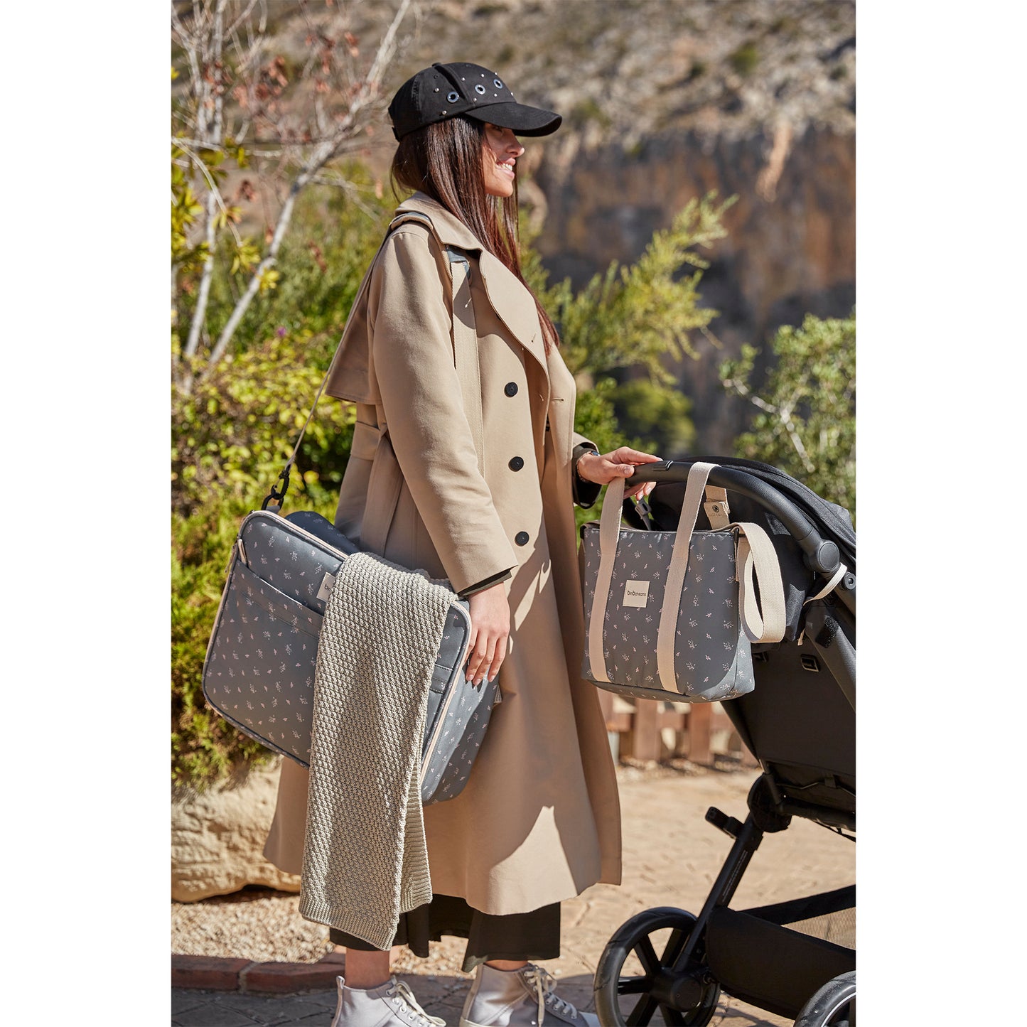 Crossbody con cambiador Dalia Verde 37x24x13 - 52x32 6