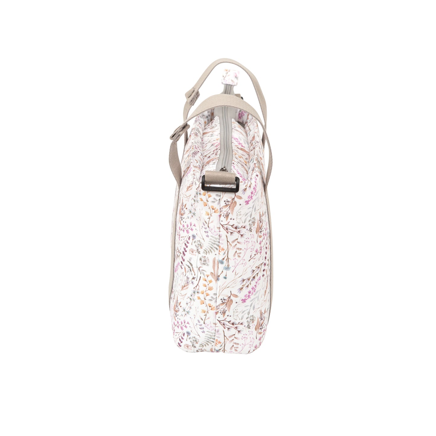 Crossbody con cambiador Niza Blanco Lila 37x24x13 - 52x32