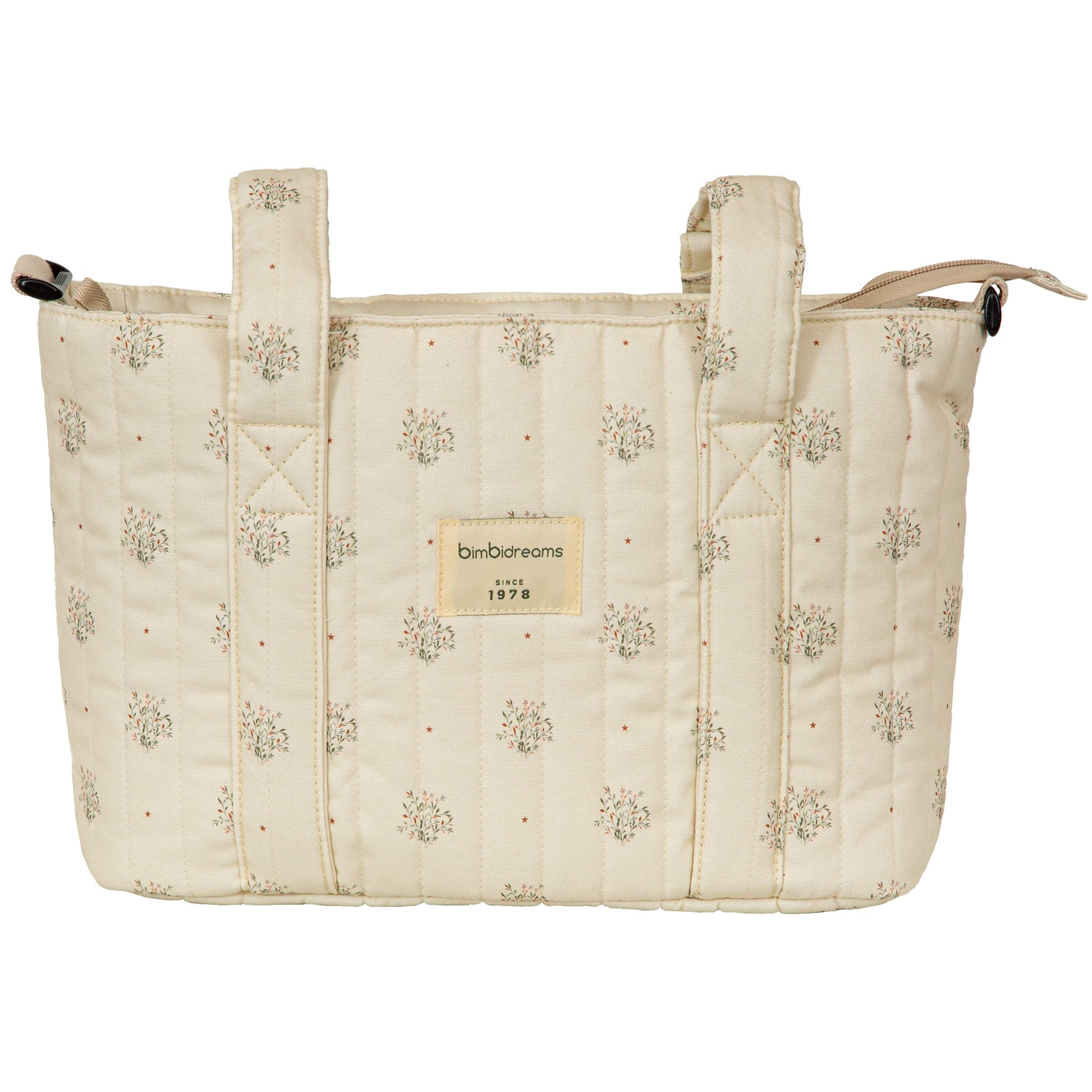 Crossbody con cambiador Cornelia Blanco Verde 37x24x13 - 52x32