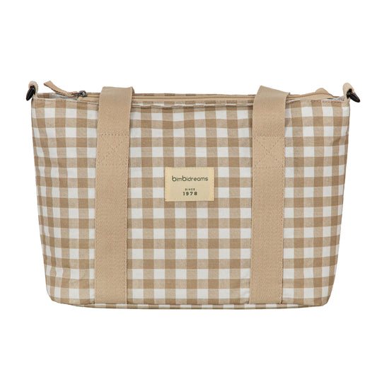 Crossbody con cambiador Vichi Blanco Lino 37x24x13 - 52x32